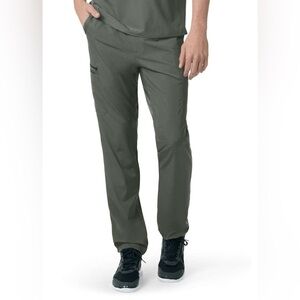 Carhartt Liberty Slim Fit Straight Leg Scrub Pants Size Large Olive Green